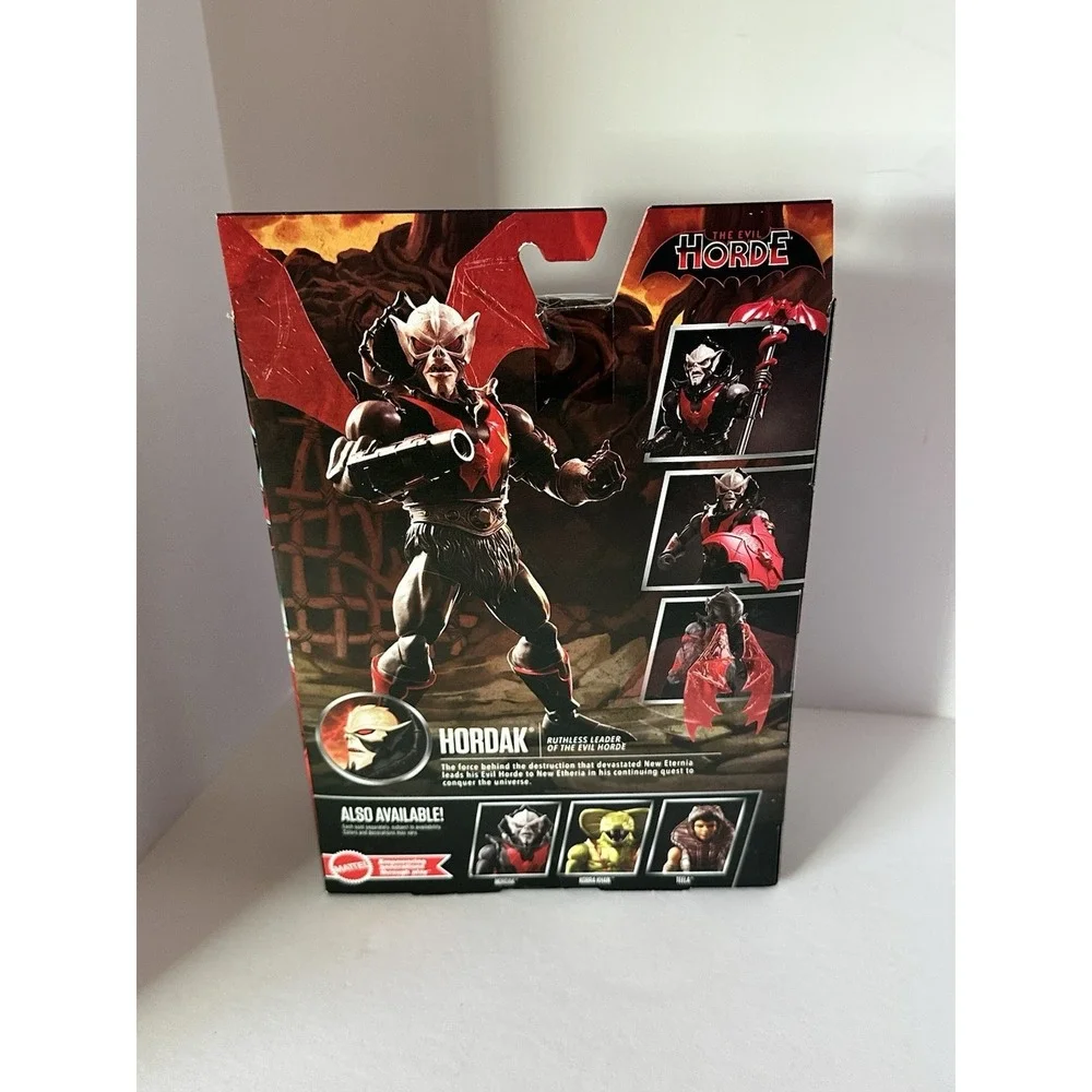 Masters of the Universe New Eternia Hordak Figure 40th Anniversary Mattel MOTU